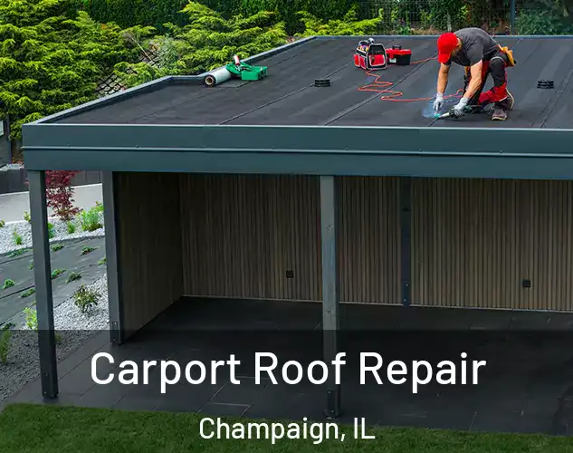  Carport Roof Repair Champaign, IL