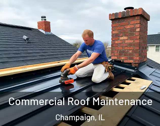  Commercial Roof Maintenance Champaign, IL