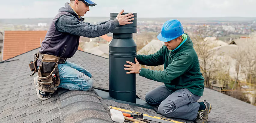 Chimney Flashing Replacement for Storm Damage in Champaign