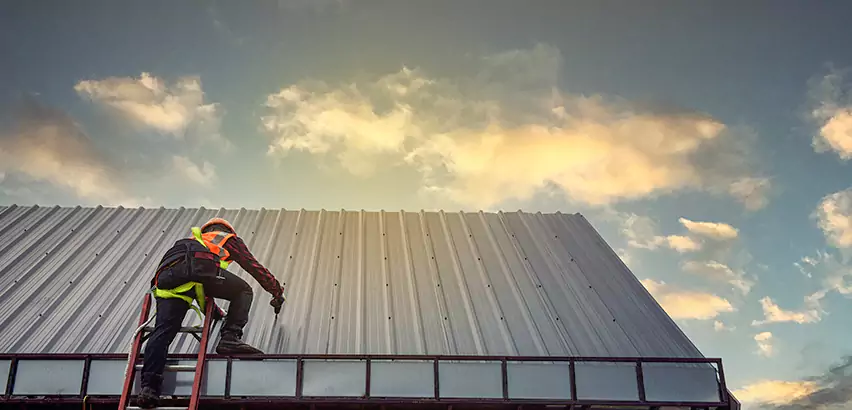Commercial Built-Up Roof Installation in Champaign
