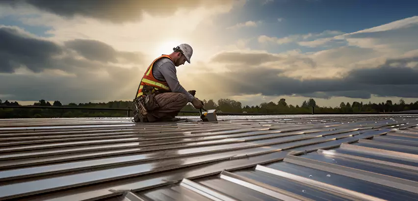 Commercial Roof Restoration in Champaign