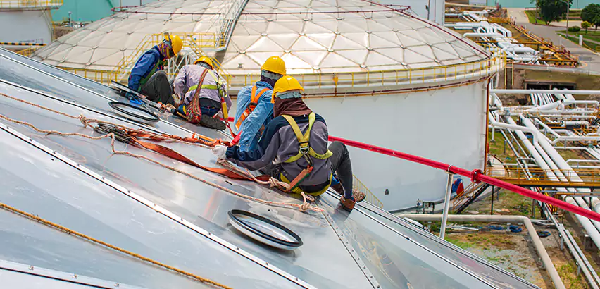 Emergency Commercial Roof Repair in Champaign