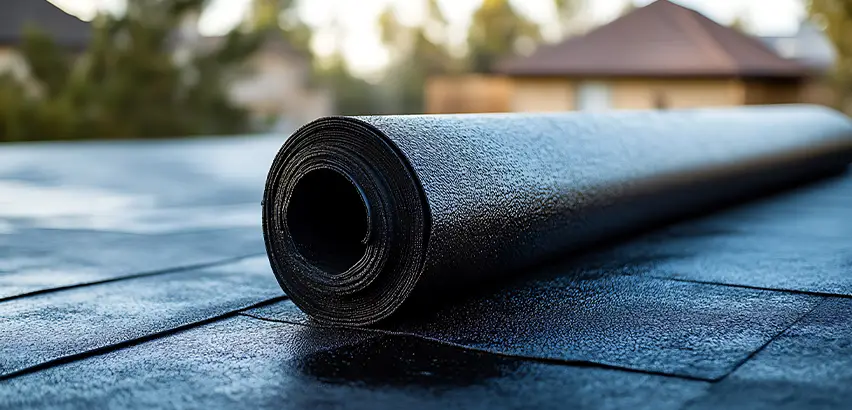 Rubber Flat Roof Replacement in Champaign