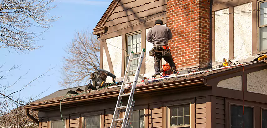 Roof Siding Trim Repair in Champaign