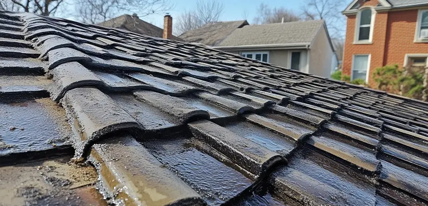 Shingle Roof Leak Replacement in Champaign