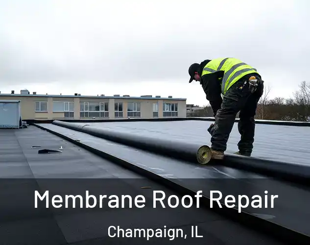  Membrane Roof Repair Champaign, IL