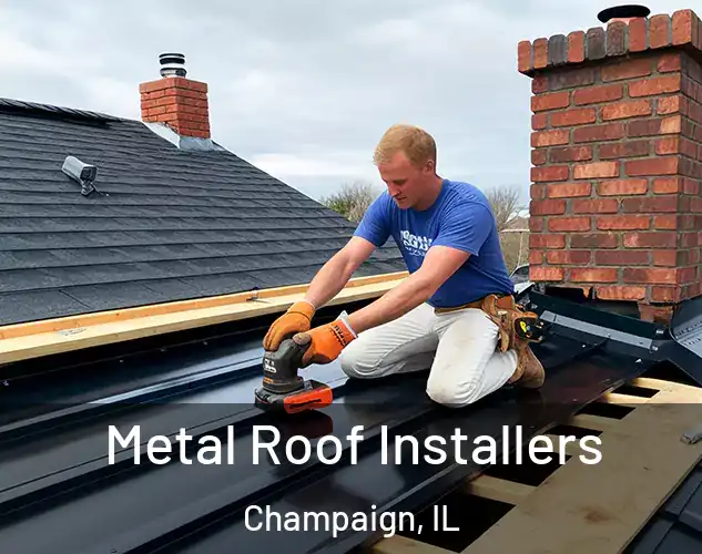 Metal Roof Installers Champaign, IL