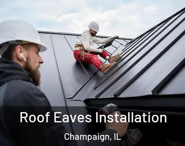  Roof Eaves Installation Champaign, IL