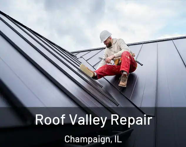  Roof Valley Repair Champaign, IL