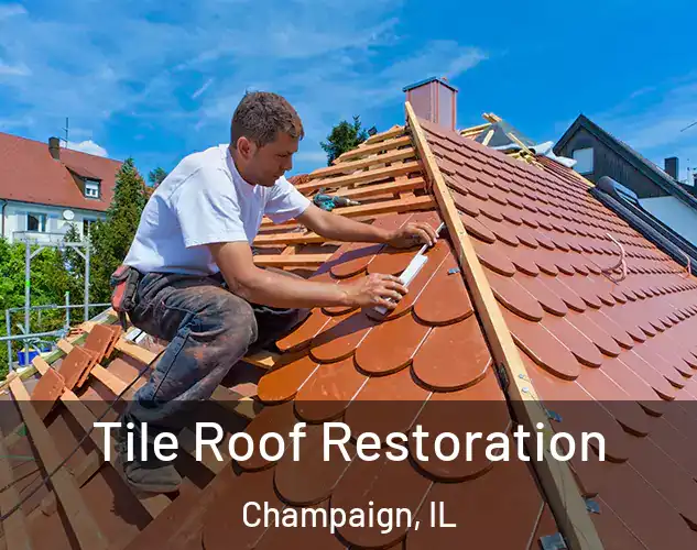  Tile Roof Restoration Champaign, IL
